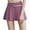 Purple, variant on Sports Pleated Skirts For Women High Waisted Solid Color Fake Two Piece Trouser Skirts Casual Yoga Mini Outdoor Skirts