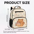 thumbnail image 7 of Uorisanigo Bear Dessert Kids Backpack for Ages 6-8 Preschool, Breathable Large Capacity Rucksack with Padded Shoulder Straps, Perfect for Daily School Use, 7 of 7