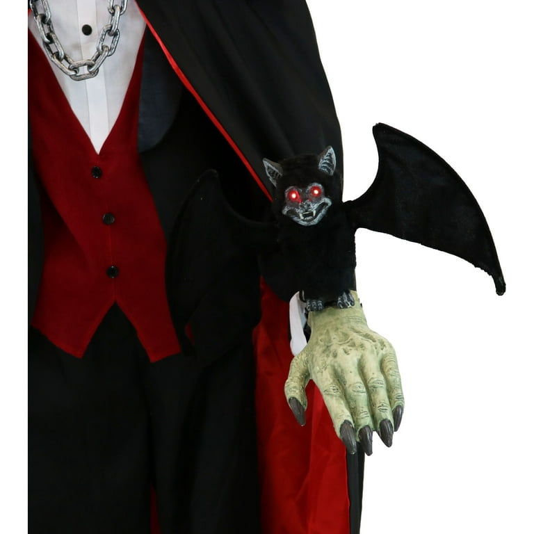 Haunted Hill Farm Vampire Animatronic by Tekky with Lights and Sound 
