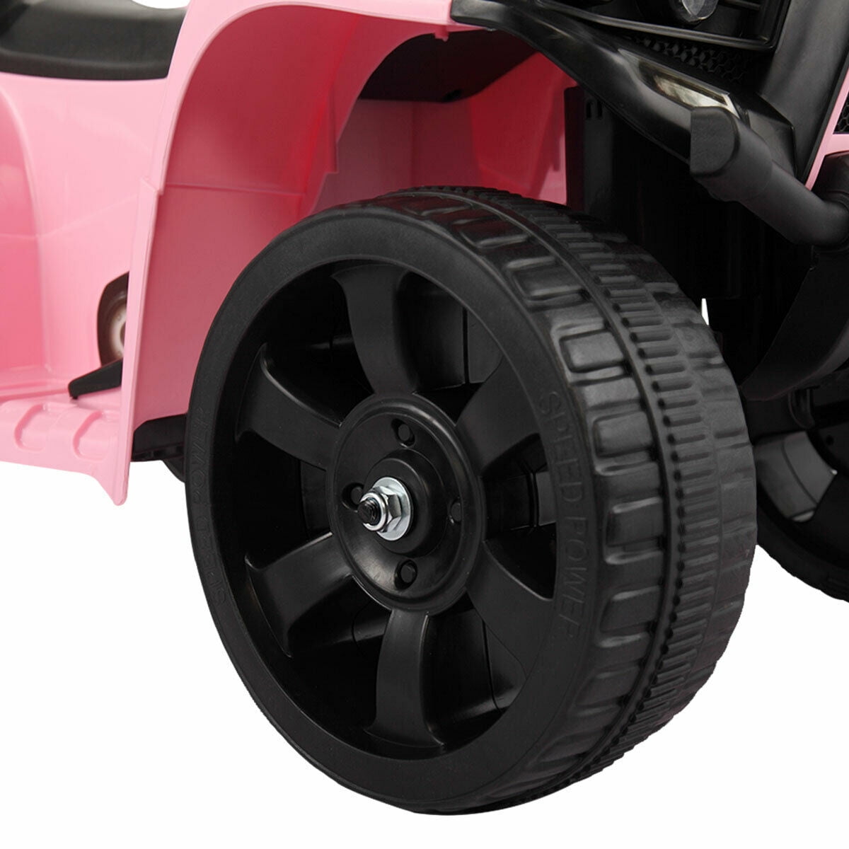 Lowestbest Children 6V Electric Battery Powered Ride on Car W/ 4 Wheels Led Lights, Gift Toy for Girls Boy, Pink Lowestbest Children 6V Electric Battery Powered Ride on Car W/ 4 Wheels Led Lights, Gift Toy for Girls Boy, Pink
