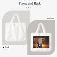 thumbnail image 2 of Easygdp Elephant Sunset in Kenya Plush Underarm Bag, Ladies Fluffy Shoulder Bag, Women Furry Tote Bag Y2K Plush Handbag for Autumn and Winter, 2 of 7