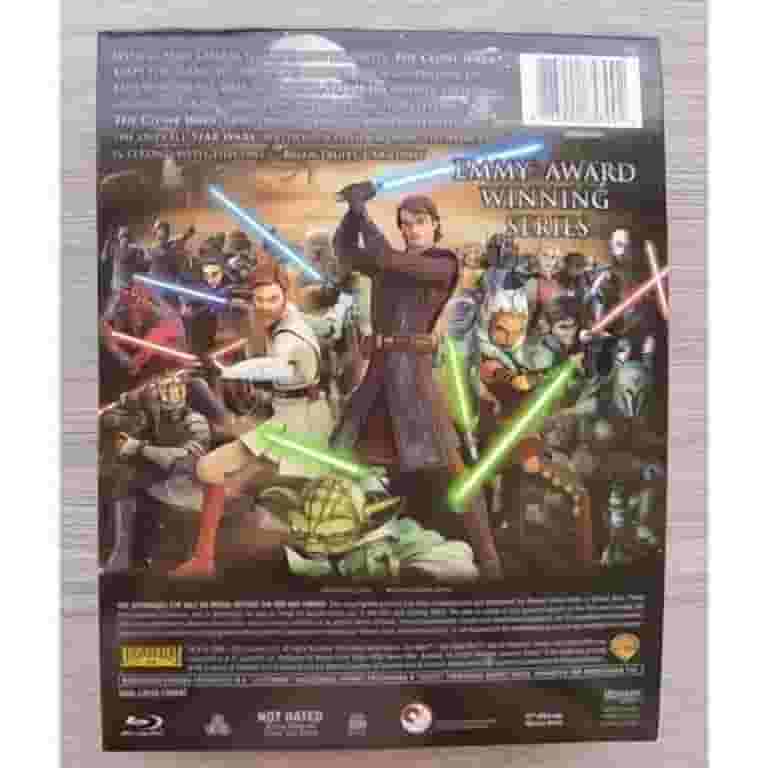 Set Box Size The Clone Wars Complete Series Season 1-7(BR) 12BD Movies Box Set ...