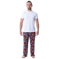 thumbnail image 4 of Marvel Mens' Avengers Unite Allover Character Loungewear Pajama Pants, 4 of 7