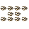 thumbnail image 1 of 10 piezas de diamantes de imitación para coser, cristales, botones brillantes, decoración para manualidades, ropa, zapatos, bolsas (0,71 x 0,75 pulgadas, forma de gota marrón claro), 1 of 8
