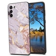 thumbnail image 1 of Compatible with Samsung Galaxy S21+ Plus Phone Case, Marble-Custom33 Case Men Women, Flexible Silicone Shockproof Case for Samsung Galaxy S21+ Plus, 1 of 1