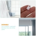 100Pcs Curtain Track Roller Curtain Track Carrier Curtain Glider Track