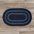 thumbnail image 1 of Colonial Mills Rug GW53R048X072 4 x 6 ft. Graywood Braided Rug  Navy, 1 of 1