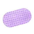 thumbnail image 1 of Bewildely Alfombrilla antideslizante para baño de PVC respetuosa con el medio ambiente, segura y cómoda, adecuada para baños Juegos de accesorios de baño Púrpura, 1 of 6