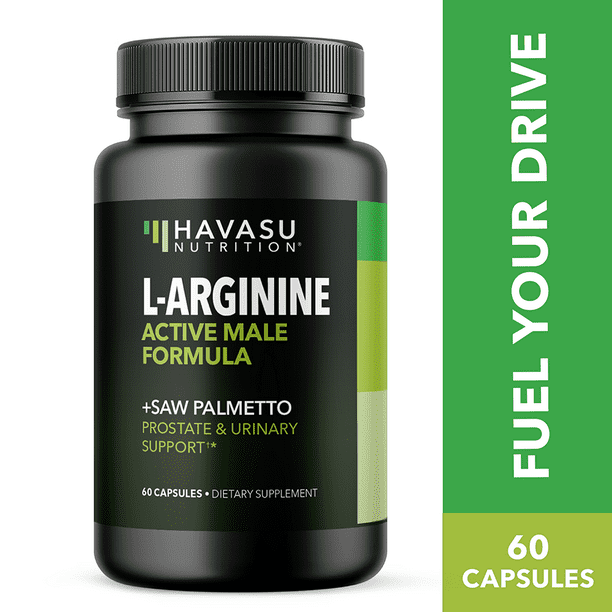 Havasu LArginine Supplement with Saw Palmetto for Men Energy