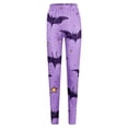 thumbnail image 5 of Halloween Clothes for Women Warm Stretchy Artistic Printed Autumn Winter Halloween Leggings for Women, 5 of 5