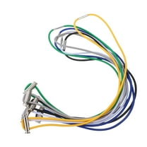 MUSEYA 6Pcs Trash Can Bungee Cord Rubber Assorted Color For General Users Picnic