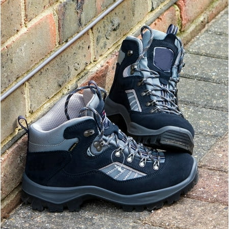 Stretch Hiking Shoes Canvas Print Shoes Boots Hiking Boots Walking Boots Footwear Stretched Canvas 32 x 24 ()