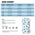 thumbnail image 6 of Fotbe Men's Party Shark Cute Print Men's Sleeveless Muscle Tank Tops Casual T-Shirts for Gym Workout Beach-XX-Large, 6 of 8
