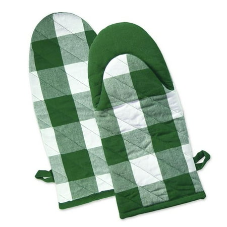 

Shamrock Green Buffalo Check Oven Mitt - Set of 2