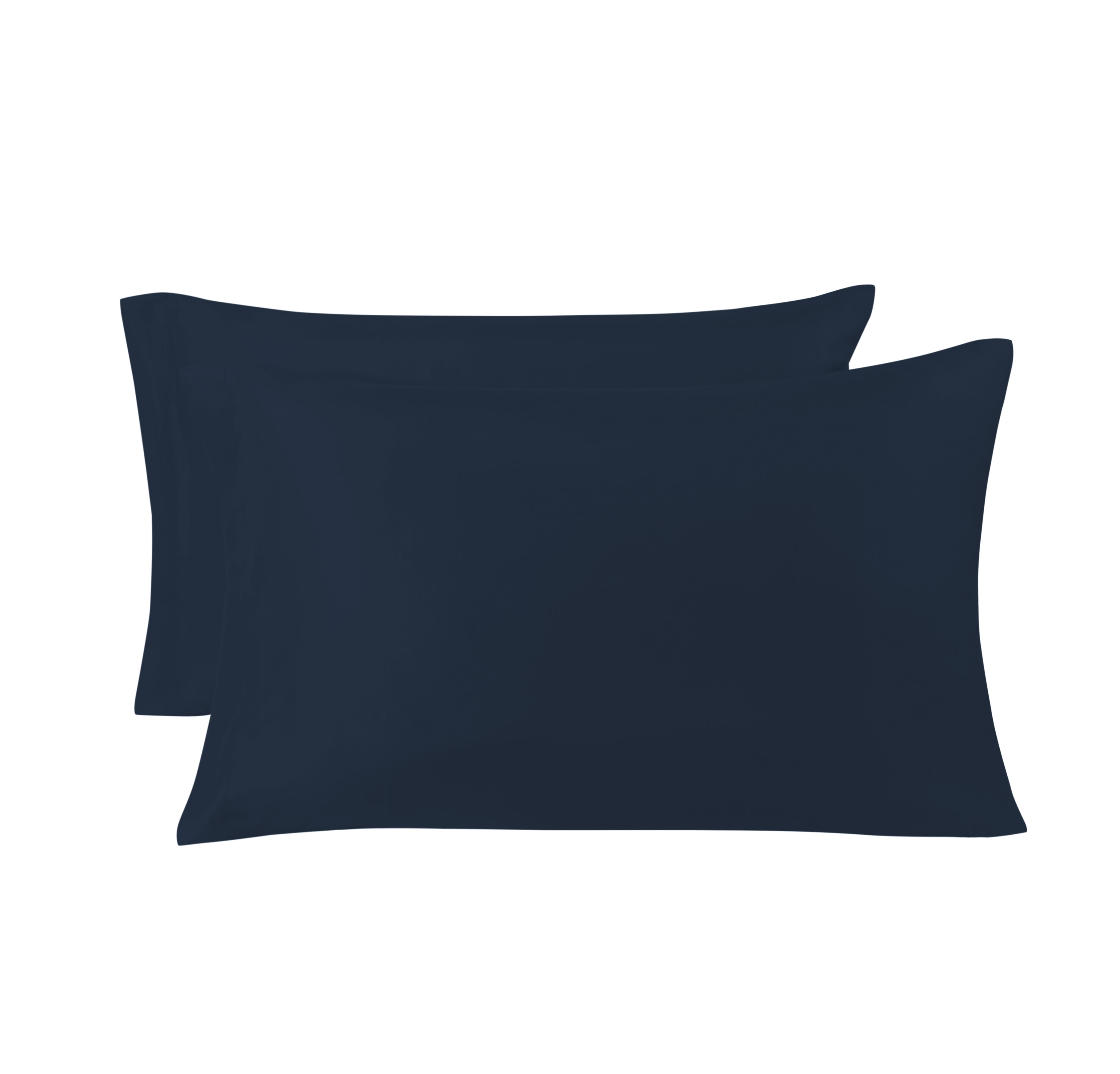 Mainstays Basic Value Microfiber Bed Sheet Set, Navy Blue, King, 4 Piece