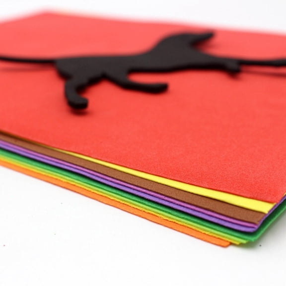 VERDANVERSE Glitter Paper For Craft EVA Foam 50 Pcs Assorted Color