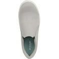 thumbnail image 3 of Dr. Scholl's Time Off Wedge Women's Fashion Sneakers Grey Microfiber Perf, 3 of 5