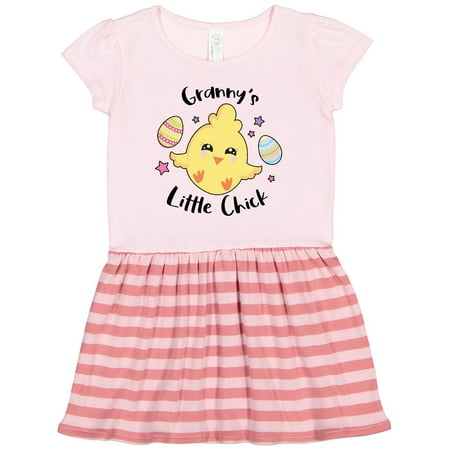 

Inktastic Happy Easter Granny s Little Chick Gift Toddler Girl Dress