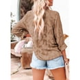 thumbnail image 2 of Top De Otoño Para Mujer, Blusa De Manga Larga Para Mujer De Encaje Para Niñas Para La Vida Diaria ANGGREK Cocina, Decoración y Otros, 2 of 5