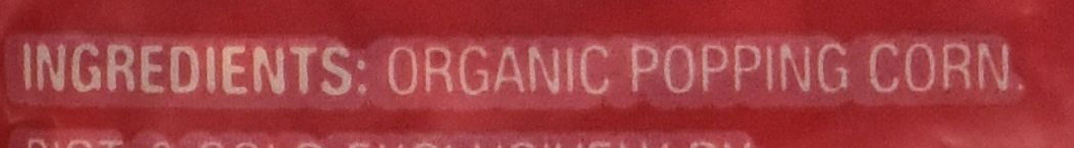 3 Packs  Joe's Organic Popping Corn