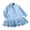 R23-Blue, variant on RMGVDSD Girls Dresses Elegant Little Girl's Long Sleeve Shirt Dress Collar Layered Ruffle Tiered Dress School Casual Sundress 4-5 Years