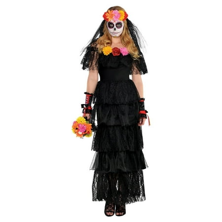 Day of the Dead Dress Adult Costume - Standard