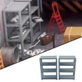 thumbnail image 4 of Accesorios y figuras en miniatura a escala 1/64 para decorar escenografías, escala 1:64 Estante de 4 niveles, 4 of 7