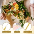 thumbnail image 4 of Uxcell 55 Yards Floral Bind Wire Wrap Twine, 1mm Floral Wire Vine Bind Wire Rustic Craft Wire for DIY Projects Flower Bouquet Making Wreath Gift Wrapping Wedding Decoration, Amarillo, 4 of 7