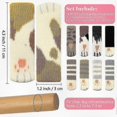 thumbnail image 4 of Compatible 36-Piece (9 Sets) Cat Chair Leg Covers, Knitted Furniture Protectors for Pet Owners 2025, 4 of 5