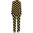 thumbnail image 4 of Cute Rubber Ducks Pajamas Spring Animal Print Night Oversize Nightwear Female Long-Sleeve Pattern Soft Pajama Sets, 4 of 7