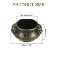 thumbnail image 3 of 3pcs Brass Incense Holders 9 Hole Incense Stick Holder Incense Burner for Yoga Meditation Bronze, 3 of 7