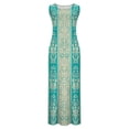 thumbnail image 4 of Dgankt Dresses for Women Summer Casual Sleeveless Print Maxi Dress with Pockets,Sizes S-2XL, 4 of 8