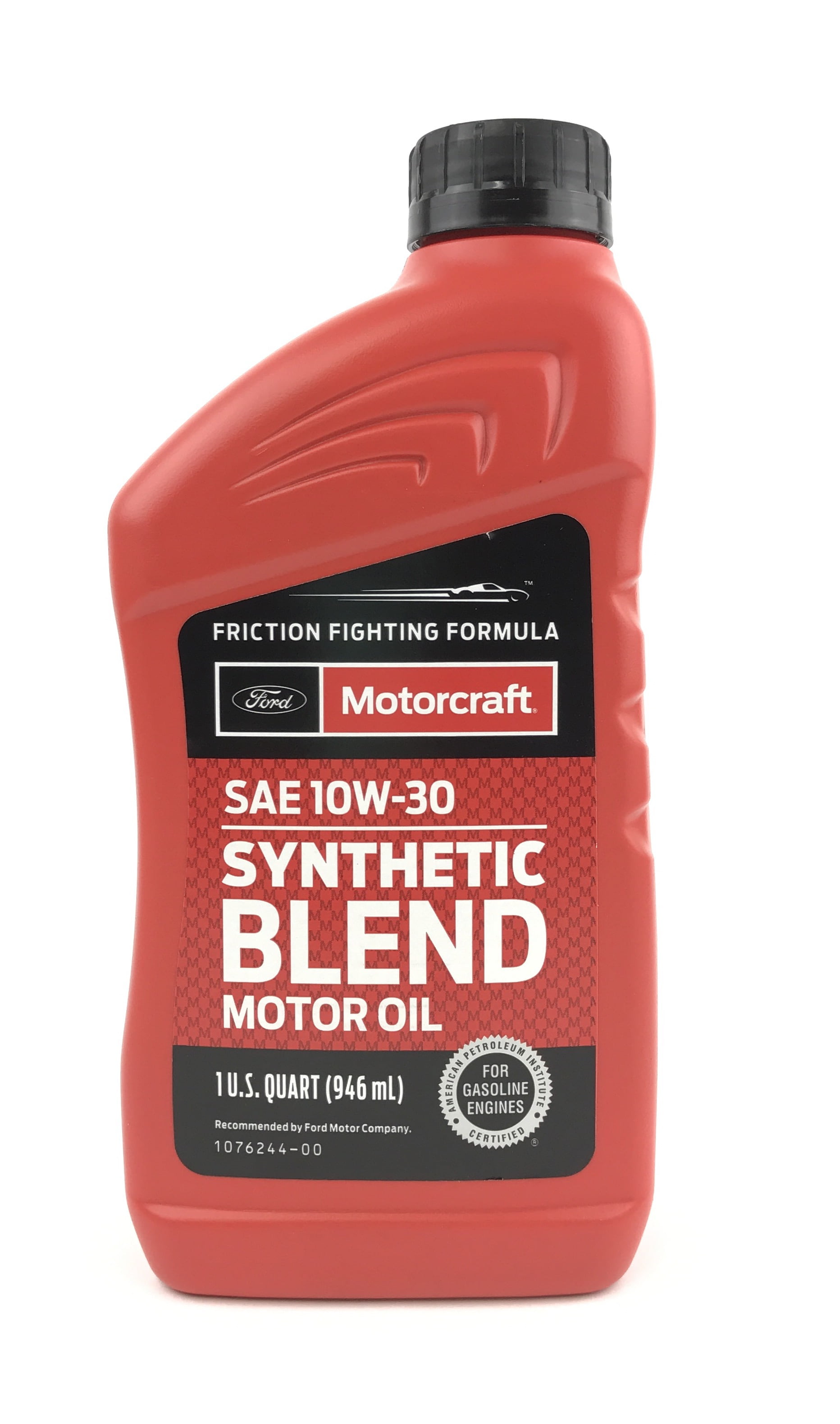 Motorcraft SAE 10W30 Synthetic Blend Motor Oil 12 Quarts