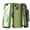 Army Green, variant on MyBat Pro Maverick Series Case with Holster and Tempered Glass for Apple iPhone 16 - Black