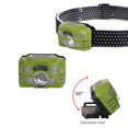 thumbnail image 4 of Eigraketly USB recargable faro sensor luz alimentado linterna faro accesorios de camping para reparación al aire libre verde Ropa Deportiva, Zapatos Verde Eigraketly OD023791-02, 4 of 6