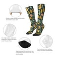 thumbnail image 4 of Picia Women Crew Soft Moisture-wicking Socks Colorful Hippie Pattern Design Cotton Socks, One Size fit All, 4 of 9