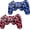 Blue+Red Flash, variant on INFISU 2 Pack Controllers for P3 ,Wireless P3 Gaming Controller with Double Shock & Motion Sensor,Compatible with P3 Controller Bluetooth Rechargeable Gamepad Remote,Black