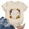 thumbnail image 5 of Busydd Womens T Shirts Fashion Holiday Mother's Day Graphic Tees for Women Casual Round Neck Short Sleeve Going Out Tee Top L, 5 of 5