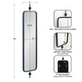 thumbnail image 5 of Kate and Laurel Kasota Traditional Slim Panel Wall Mirror, 9 x 36, Navy Blue, Vintage Tall Mirror for Use as Versatile Entryway or Bedroom Wall Decor, 5 of 8