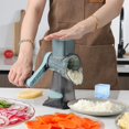 thumbnail image 4 of Rallador de queso KalraMay Rotary con mango para queso y verduras, 4 of 7