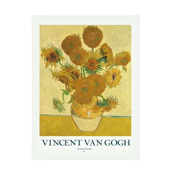 Trademark Fine Art Pictufy Sunflowers Canvas Wall Art