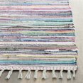 thumbnail image 2 of Safavieh Rag 4' X 6' Hand Woven Cotton Rug in Gray, 2 of 2