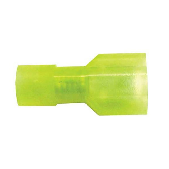 WirthCo 80878 Nylon Quick Disconnect, Male - 0.250 Tab, 12-10 AWG, Pack of 5