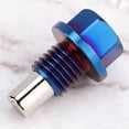 thumbnail image 4 of Car Modified  Alloy  Oil Pan Plug, Strong  Suction Iron Screw, Protects Engine, High Strength, Universal Fitment, 4 of 8