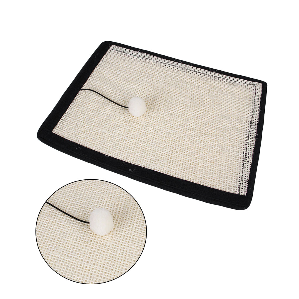 vonky Pet Scratcher Mat Natural Sisal Scratching Pad Animal Grinding