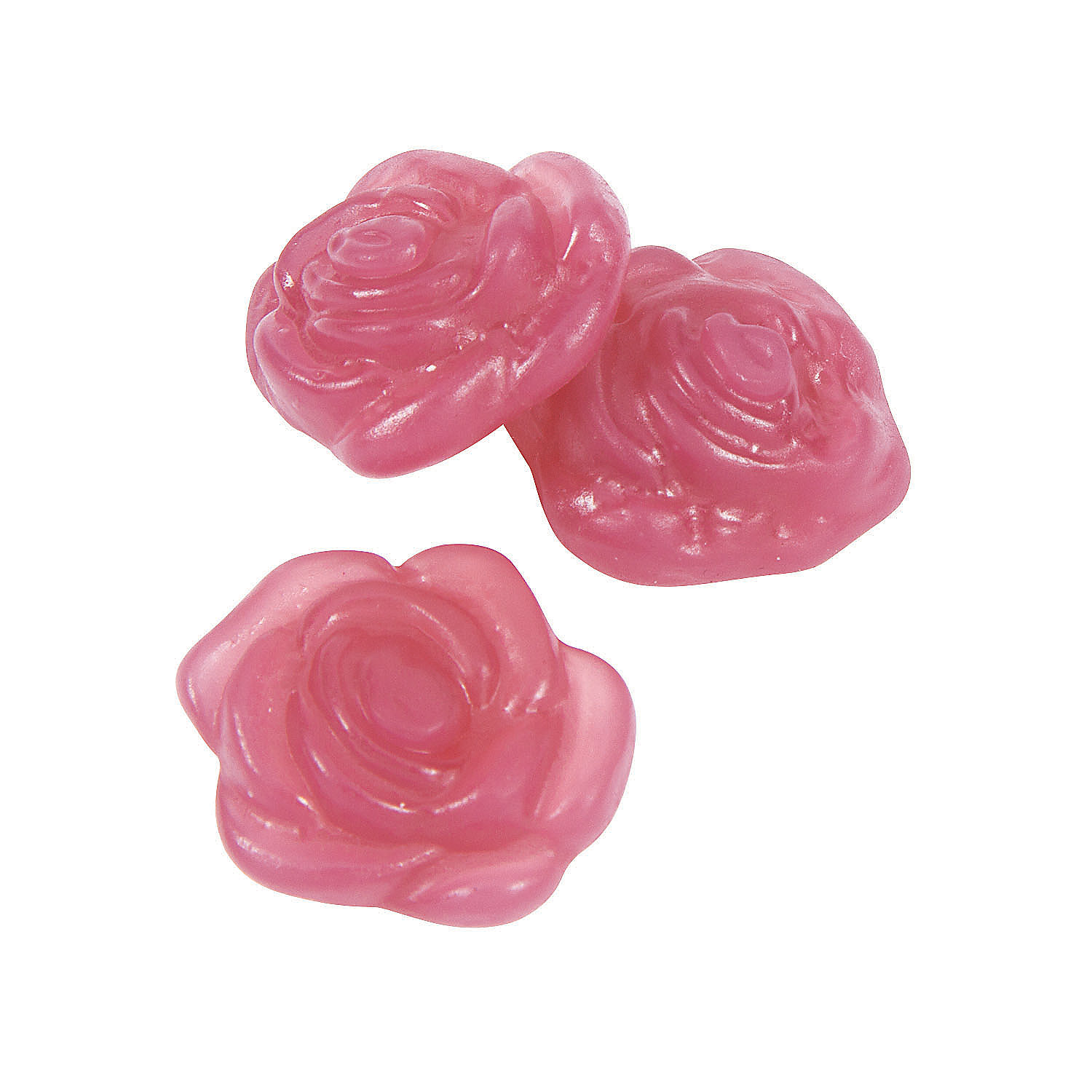 Purple Rose Shaped Gummy 1 Lb Edibles 1 Piece