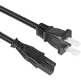 thumbnail image 1 of Chenchen 8.2ft Power Cord Replacement for Baby-Lock BLCC (Crafter's Choice), BLDC, BLN (Esante), BLQ2, BLQC, BLQP (Quilter's Choice Pro) Sewing Machine 2 Prong Polarized Power Cord Ac Cable, 1 of 1