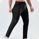 thumbnail image 1 of Pantalones largos para hombre, informales, para uso diario, para exteriores, playa, holgados, ligeros y transpirables, de poliéster., 1 of 9