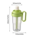 thumbnail image 3 of Portable Ice Crusher Cup with Ice Box, Stainless Steel Hand Press Shaker for Cocktails & Milk Tea, Leakproof Design for Home & Commercial Use, Durable Bar Tool with Ice Film Press, 3 of 9
