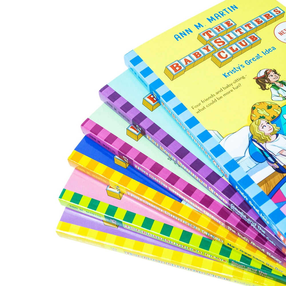 The Babysitters Club by Ann M. Martin 1-6 Books - Ages 8-12 - Paperback